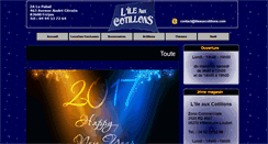 Desktop Screenshot of lileauxcotillons.com